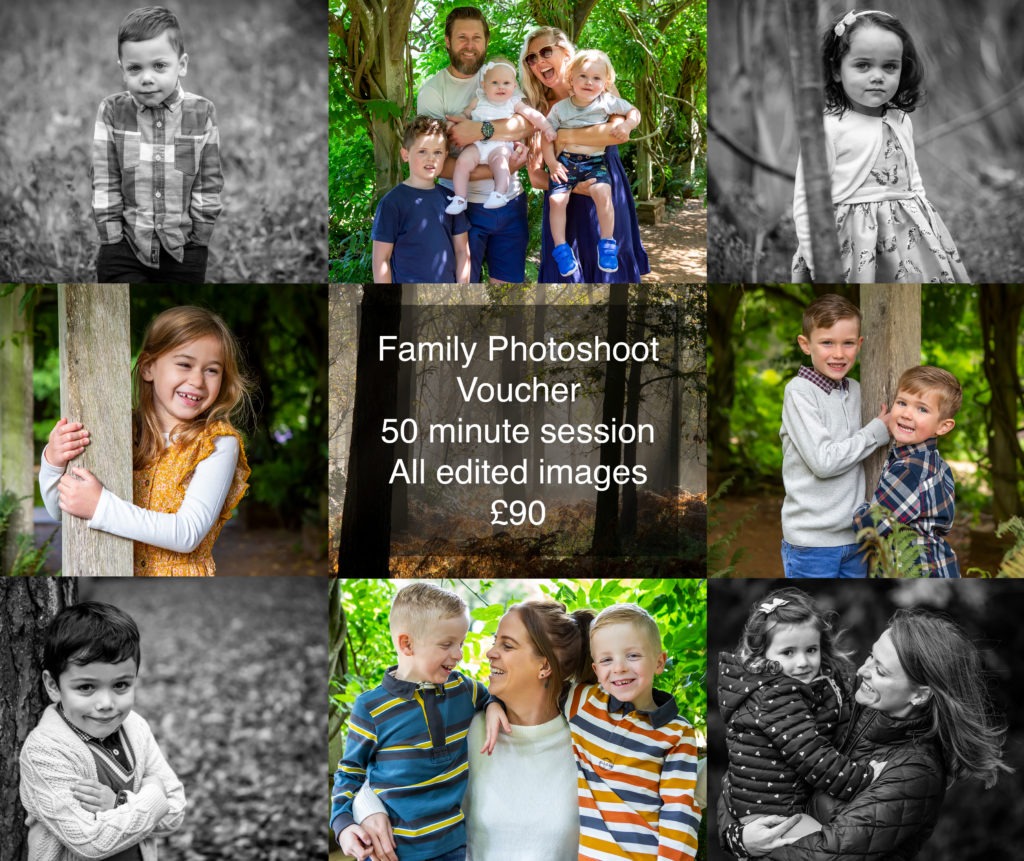 family photos photoshoot vouchers buy local Chelmsford Essex